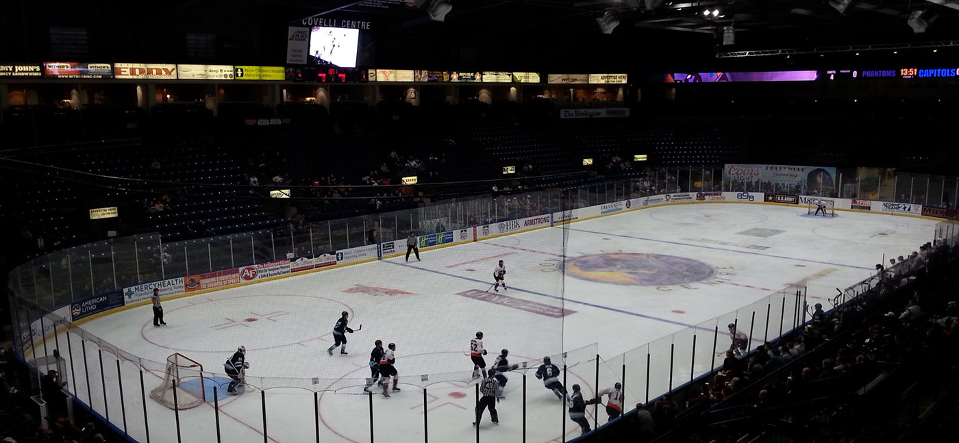 Youngstown Phantoms Hockey Game at the Covelli Centre. - Youngstown Live